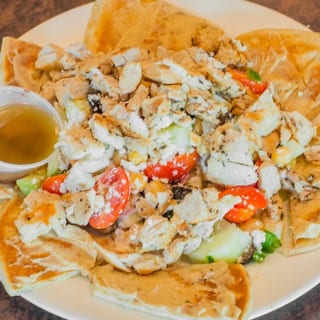 Napitas (Greek Nachos)