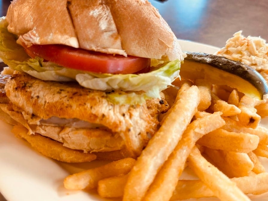 Grilled or Crispy Chicken Sandwich.