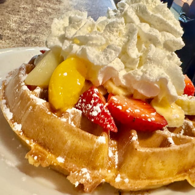 Waffle Fiesta (up to 3pm).
