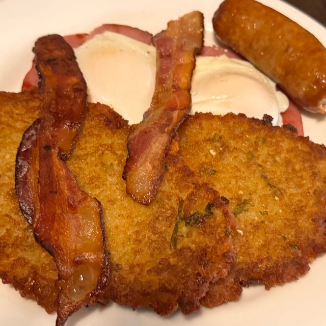 4. Egg, Meat Sampler & Griddle.