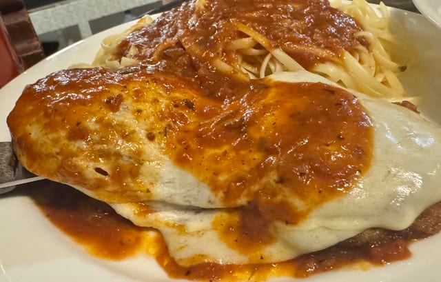 Chicken Parmesan.