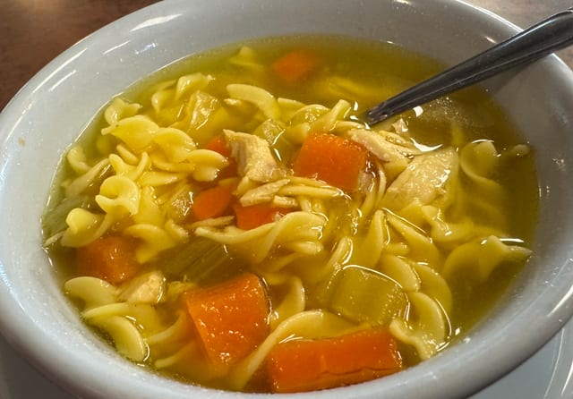 Chicken Noodle Soup every day.