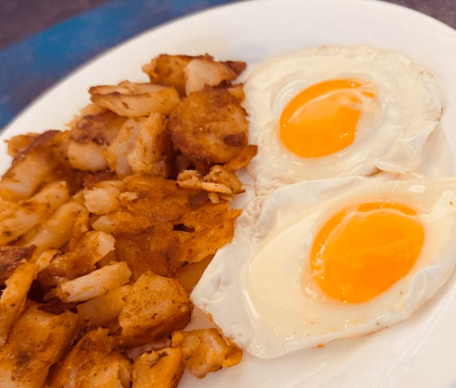 Eggs platter.