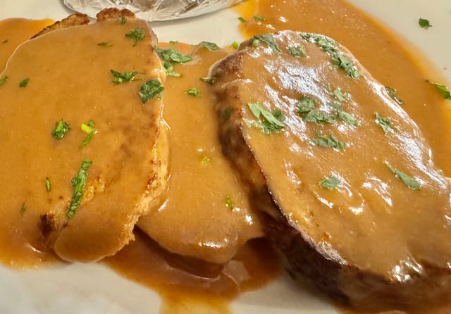Baked Meatloaf.