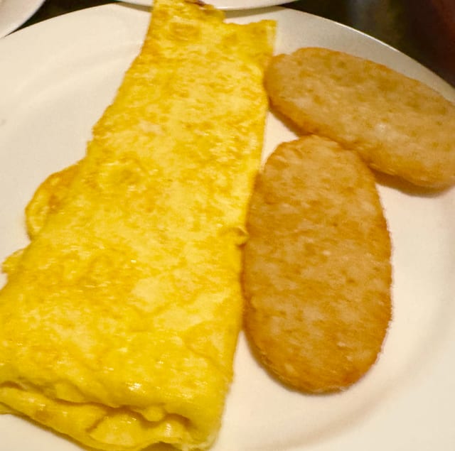 Cheese Omelette.