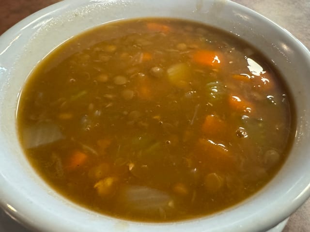 Lentil Tuesday & Wednesday.