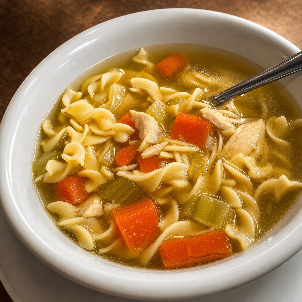 Chicken Noodle Soup every day.