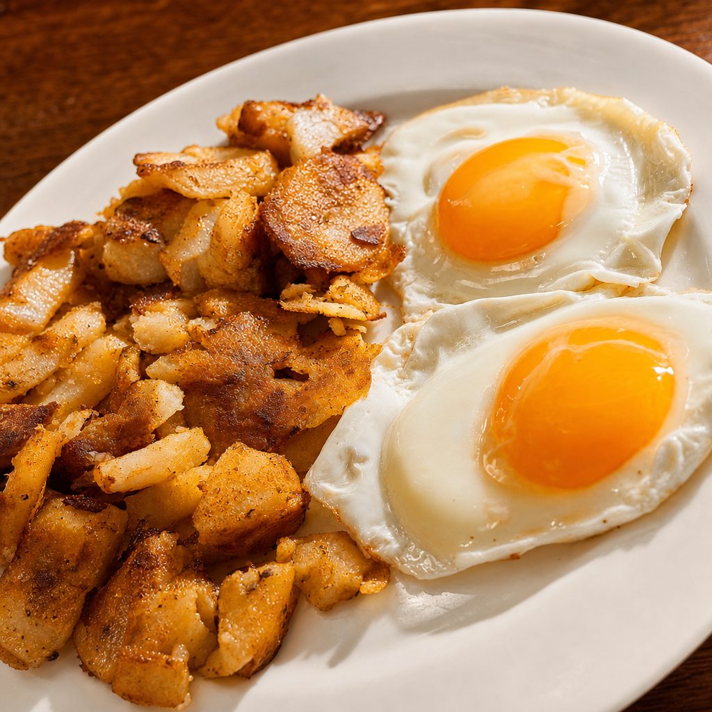 Eggs platter.